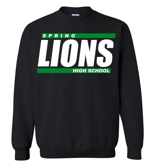 Spring High School Lions Black Sweatshirt 72