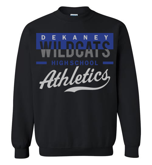 Dekaney High School Wildcats Black Sweatshirt 48