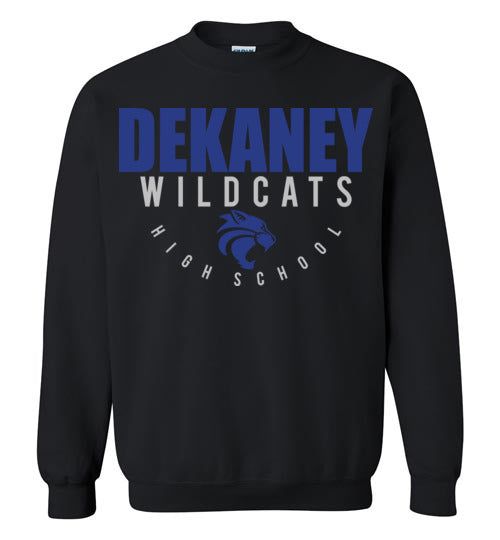 Dekaney High School Wildcats Black Sweatshirt 12