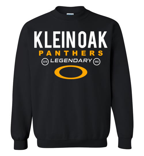 Klein Oak High School Panthers Black Sweatshirt 03