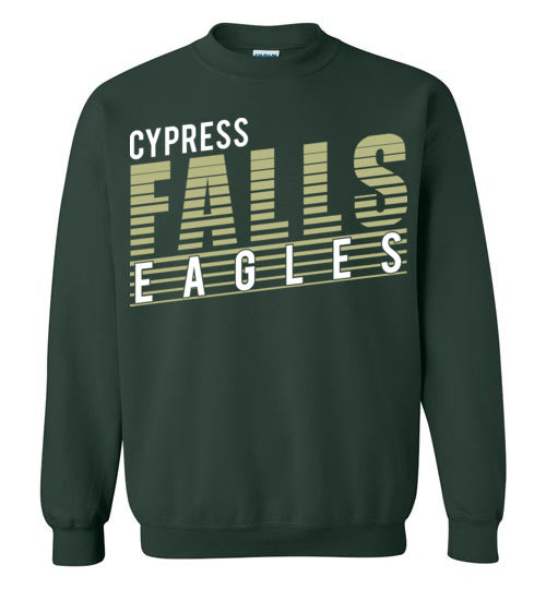 Cypress Falls High School Eagles Forest Green Sweatshirt 32