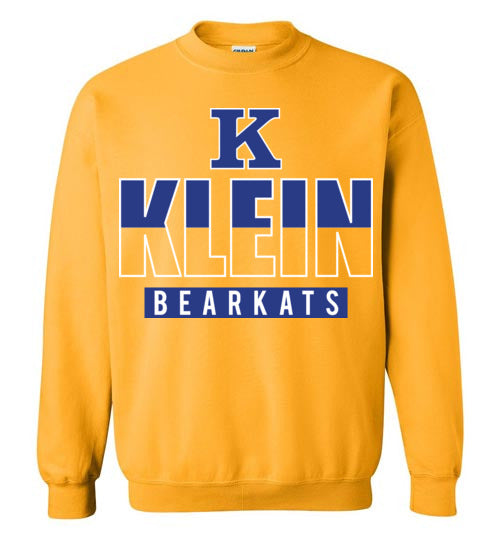 Klein High School Bearkats Gold Sweatshirt 23