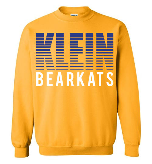 Klein High School Bearkats Gold Sweatshirt 24