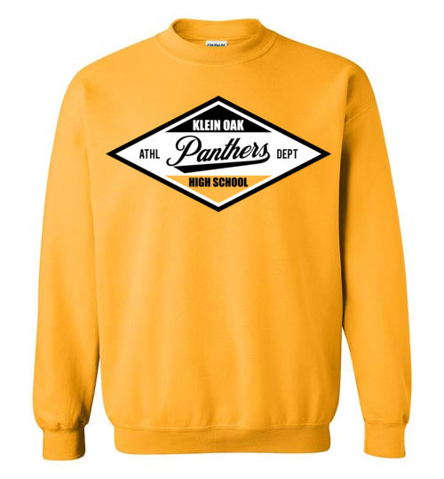 Klein Oak Panthers - Design 13 - Gold Sweatshirt