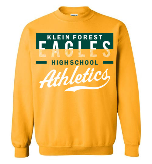 Klein Forest High School Golden Eagles Gold Sweatshirt 48