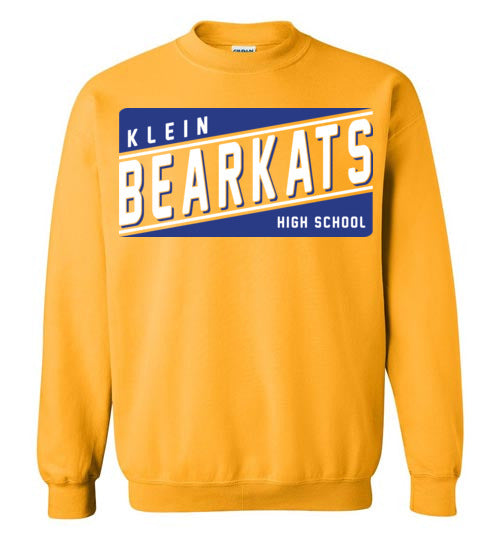 Klein Bearkats - Design 84 - Gold Sweatshirt