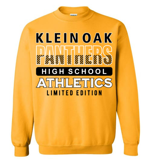 Klein Oak Panthers - Design 90 - Gold Sweatshirt