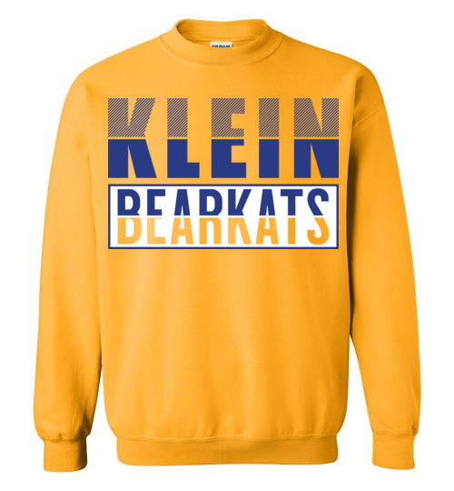 Klein High School Bearkats Gold Sweatshirt 31