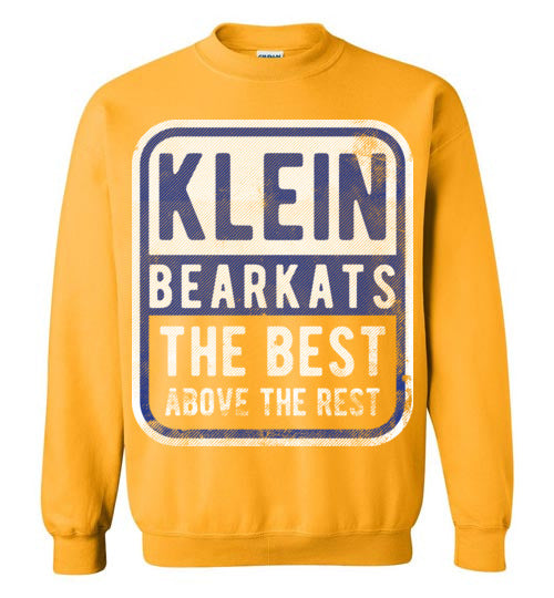 Klein High School Bearkats Gold Sweatshirt 01