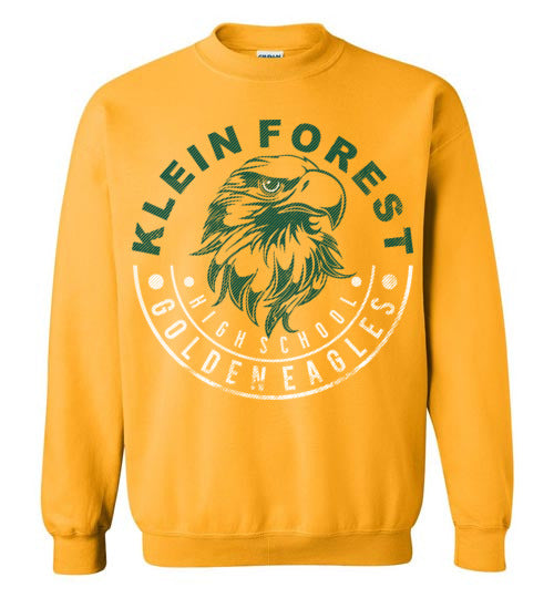 Klein Forest High School Golden Eagles Gold Sweatshirt 19Klein Forest High School Golden Eagles Gold Hoodie 19