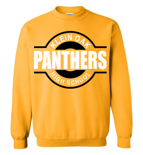 Klein Oak High School Panthers Gold Sweatshirt 11