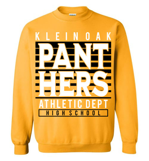 Klein Oak Panthers - Design 00 - Gold Sweatshirt