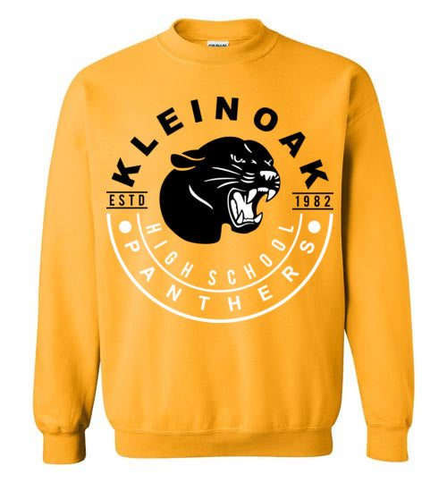 Klein Oak High School Panthers Gold Sweatshirt 19