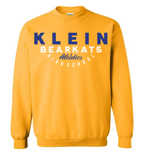 Klein Bearkats - Design 12 - Gold Sweatshirt