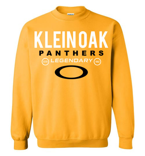 Klein Oak High School Panthers Gold Sweatshirt 03