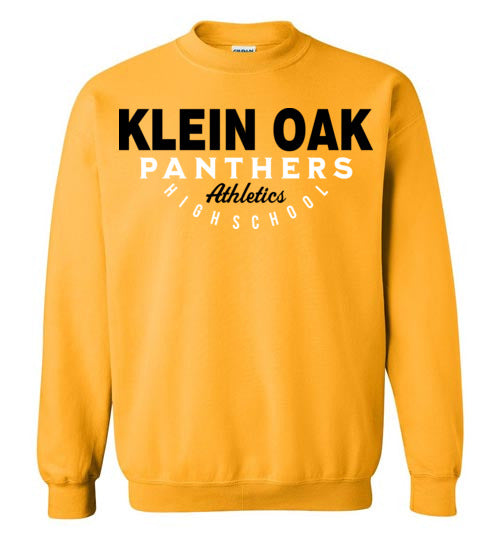 Klein Oak Panthers - Design 12 - Gold Sweatshirt