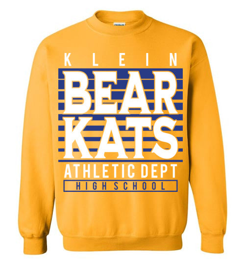 Klein Bearkats - Design 00 - Gold Sweatshirt