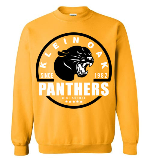 Klein Oak High School Panthers Gold Sweatshirt 04