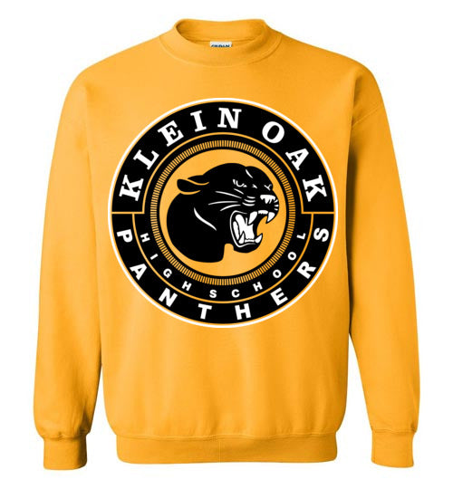 Klein Oak High School Panthers Gold Sweatshirt 02