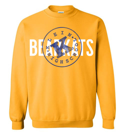 Klein High School Bearkats Gold Sweatshirt 88