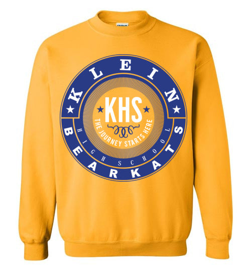 Klein Bearkats - Design 02 - Gold Sweatshirt