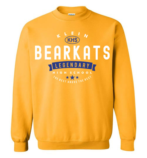 Klein Bearkats - Design 44 - Gold Sweatshirt