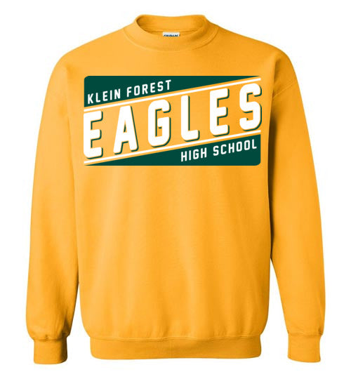 Klein Forest High School Golden Eagles Gold Sweatshirt 84