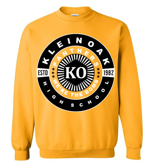 Klein Oak Panthers - Design 30 - Gold Sweatshirt