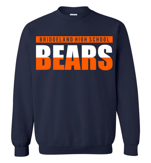 Bridgeland High School Bears Navy Sweatshirt 25