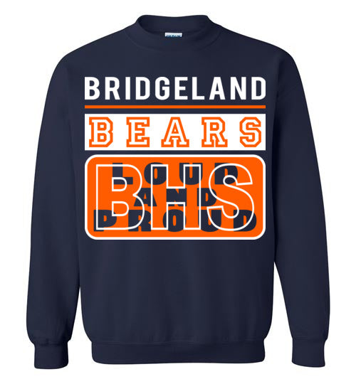 Bridgeland High School Bears Navy Sweatshirt 86