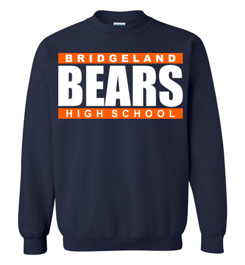 Bridgeland High School Bears Navy Sweatshirt 98