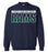 Cypress Ridge High School Rams Navy Sweatshirt 25