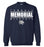 Tomball Memorial High School Wildcats Navy Sweatshirt 07