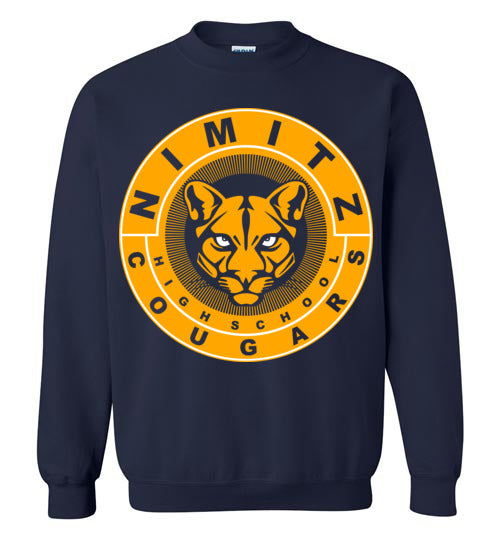 Nimitz High School Cougars Navy Sweatshirt 02