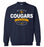 Nimitz High School Cougars Navy Sweatshirt 44