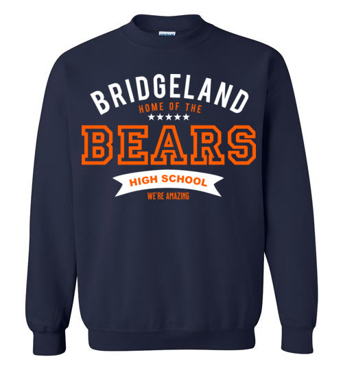 Bridgeland High School Bears Navy Sweatshirt 96