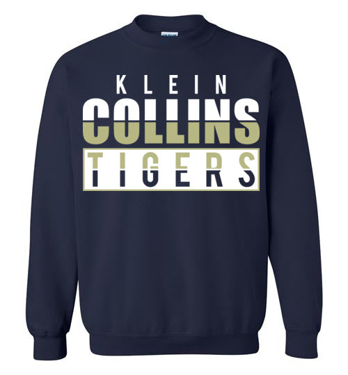 Klein Collins High School Tigers Navy Sweatshirt 31