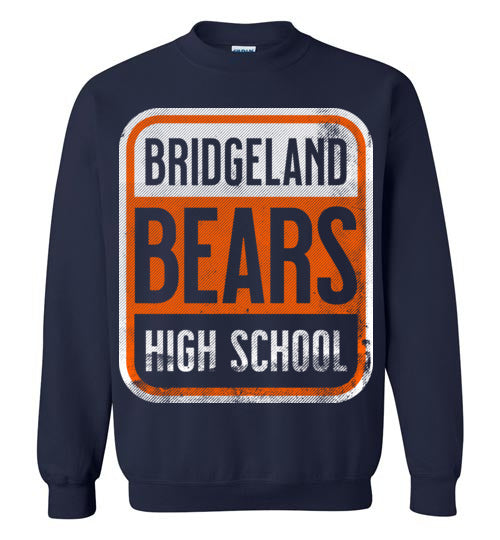 Bridgeland High School Bears Navy Sweatshirt 01