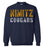 Nimitz High School Cougars Navy Sweatshirt 17