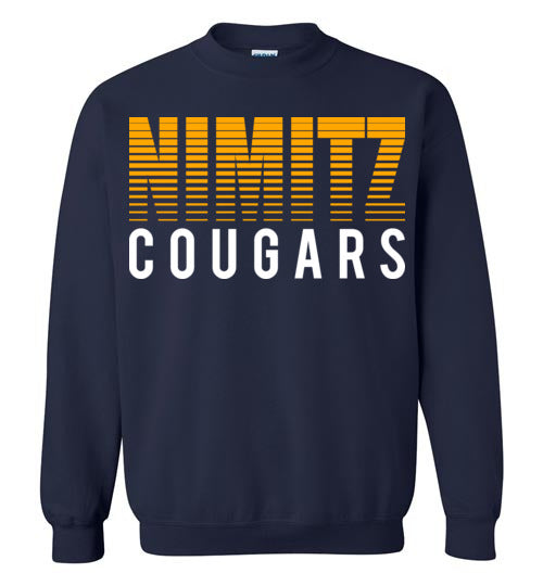Nimitz High School Cougars Navy Sweatshirt 24