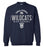 Tomball Memorial High School Wildcats Navy Sweatshirt 40