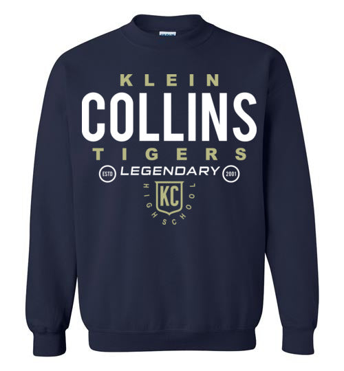 Klein Collins High School Tigers Navy Sweatshirt 03