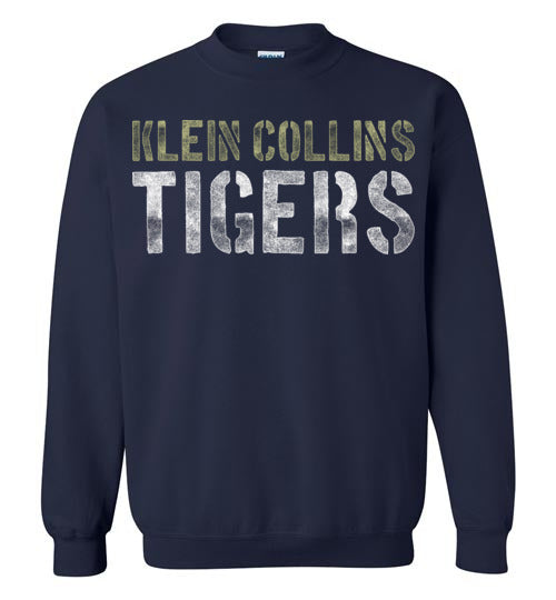 Klein Collins High School Tigers Navy Sweatshirt 17