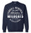 Tomball Memorial High School Wildcats Navy Sweatshirt 18