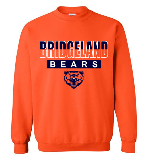 Bridgeland High School Bears Orange Sweatshirt 21