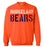 Bridgeland High School Bears Orange Sweatshirt 17