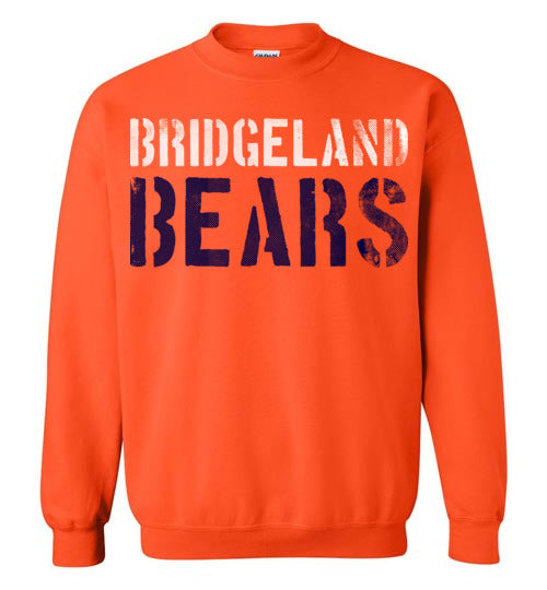 Bridgeland High School Bears Orange Sweatshirt 17