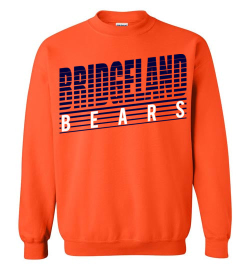 Bridgeland High School Bears Orange Sweatshirt 32