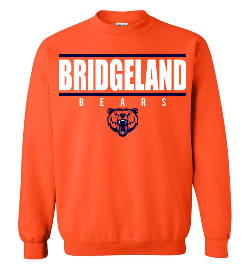 Bridgeland High School Bears Orange Sweatshirt 07