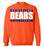 Bridgeland High School Bears Orange Sweatshirt 98